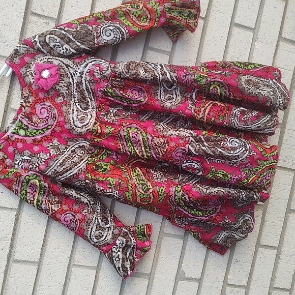 Other - Paisley Patterned Dress - Multicolor